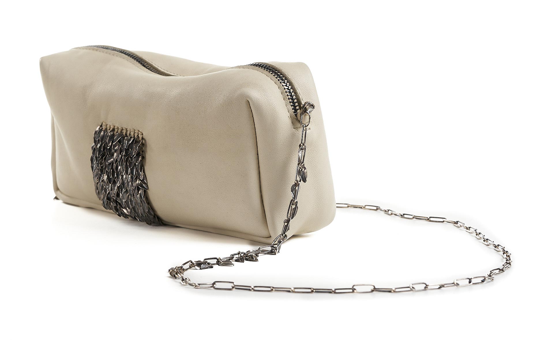 daniele basta leather and silver bags - 45